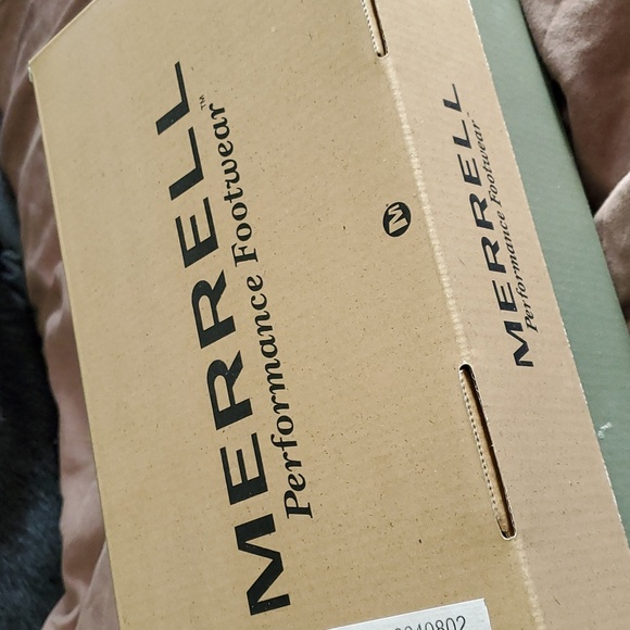 Merrell brown leather slides, worn once. Size 10 B - Picture 7 of 7